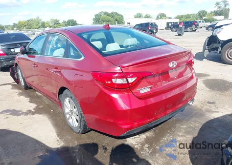 2016 Hyundai Sonata Se from USA, damaged, VIN 5NPE24AF5GH358038